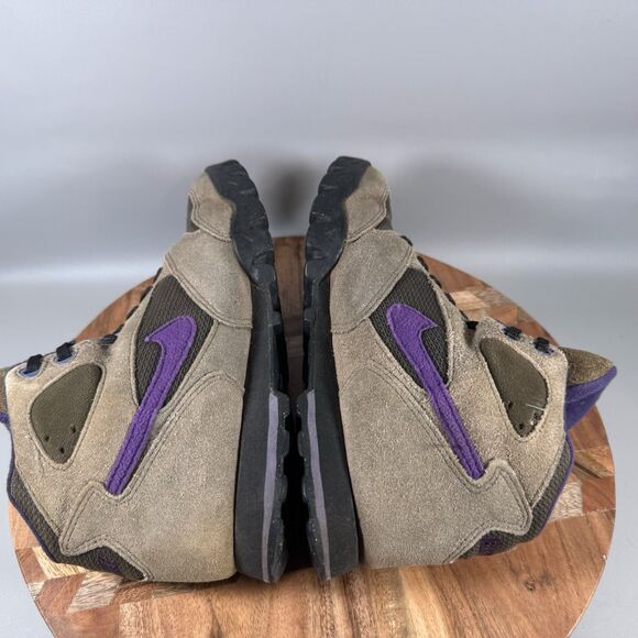 Vintage Nike ACG Caldera Hiking Boots Suede Women's Size 8 Brown Purple - Picture 5 of 7